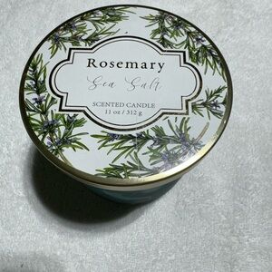 Rosemary Sea Salt Scented Candle - 2 wick 11oz